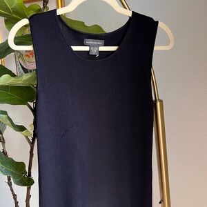 Banana Republic Classic Black Tank Top %100 silk